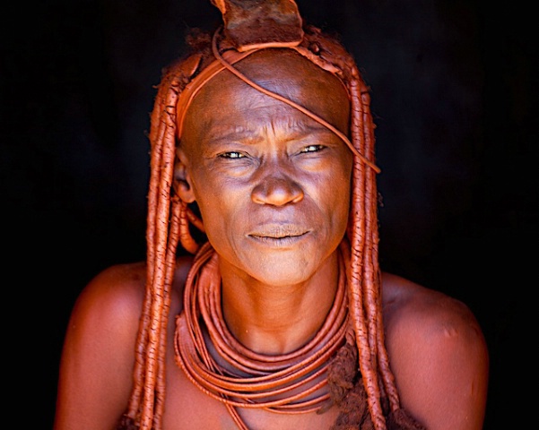 Himba Woman at a Himba camp, Namibia
