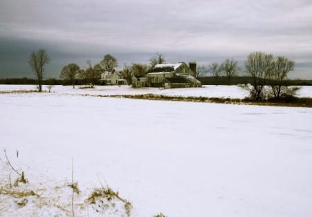 Winter, Bucks county PA