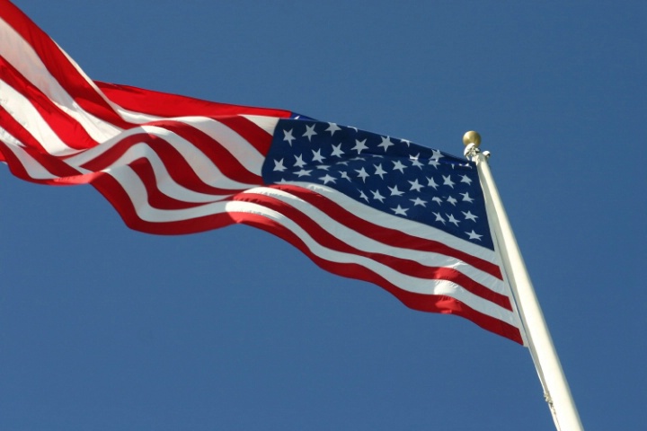 Flag over Pearl Harbor