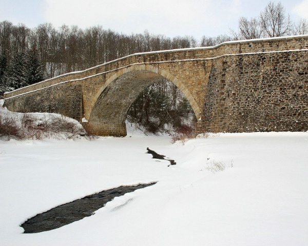 Casselman Bridge in February