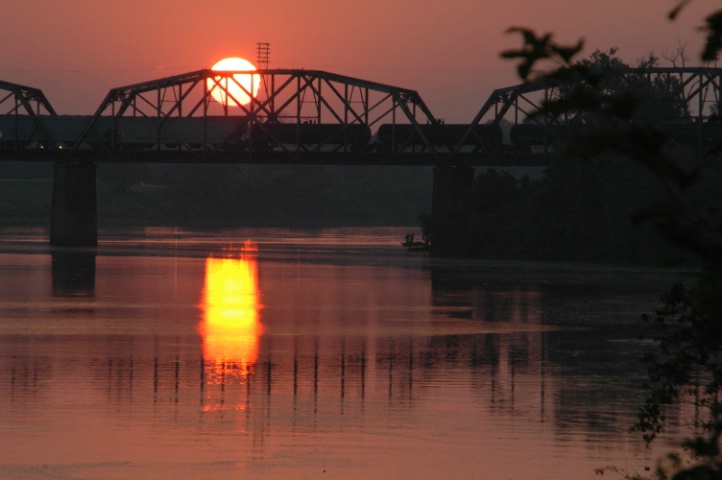 Red River Sunrise