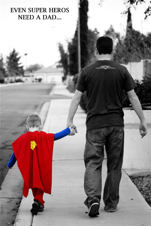 Even Super Hero's Need A Dad