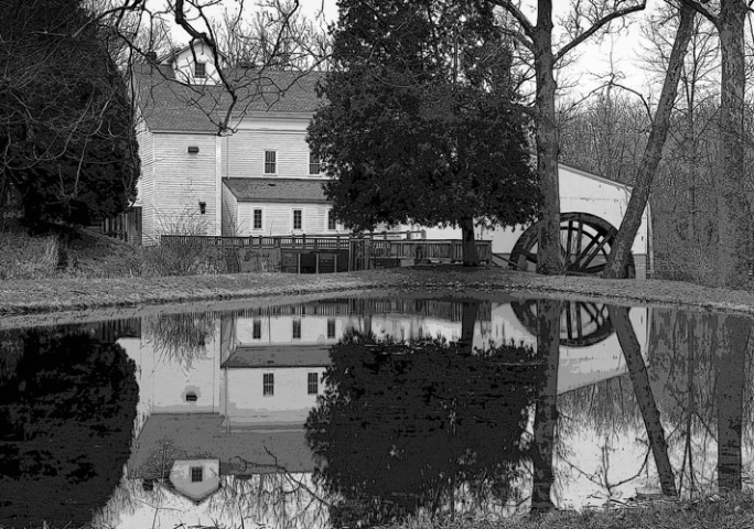 Wolcott Mill Waits for Spring