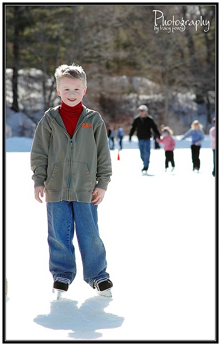 first day on skates...