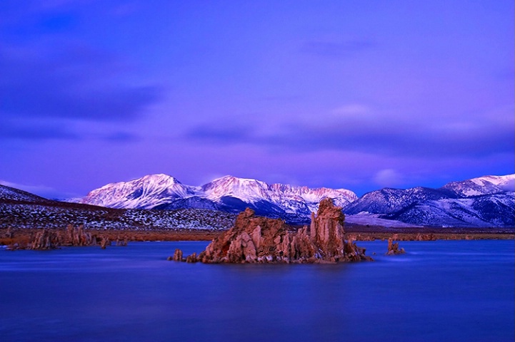 Morning Twilight on Mono Lake