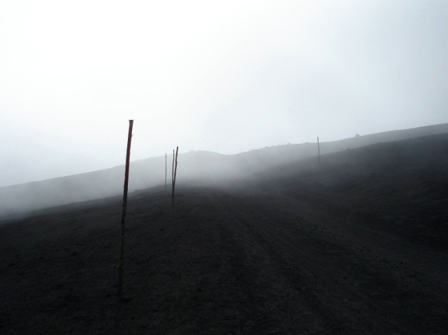 Etna fog and steam