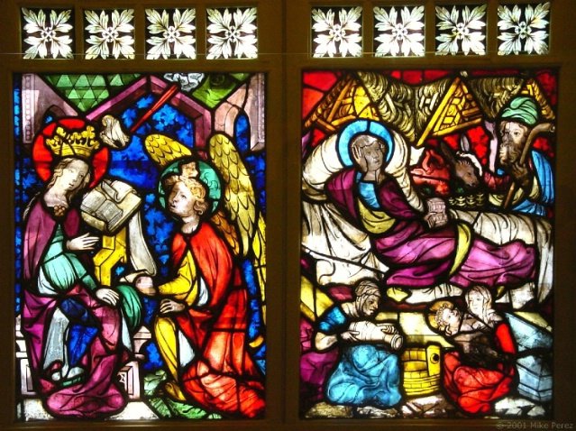 Stained Glass Window, Klosteneuberg Abbey, Austria - ID: 3477113 © Mike D. Perez