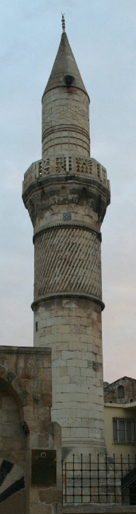 Minaret in Gaziantep Turkey