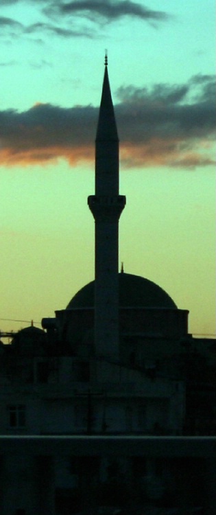 Minaret in Adana Turkey.