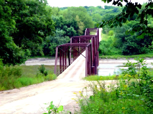 Bridge In Iowa