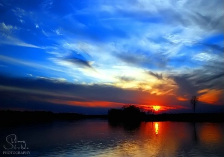 Sunset Blue