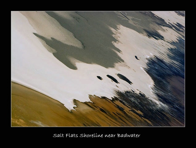 Salt Flats Shoreline near Badwater