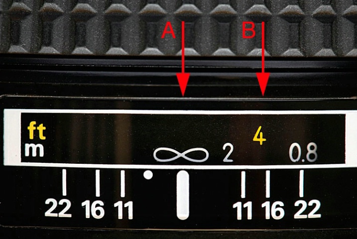 Infinity focus setting