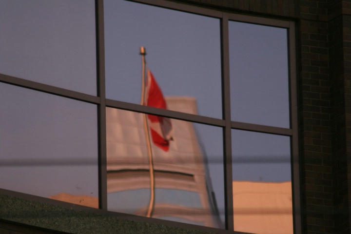 Reflection of Flag