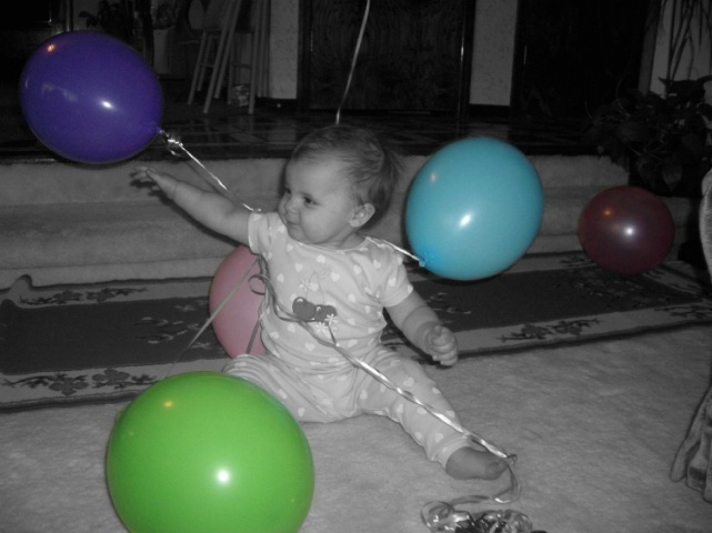 Balloons are my favorite things!