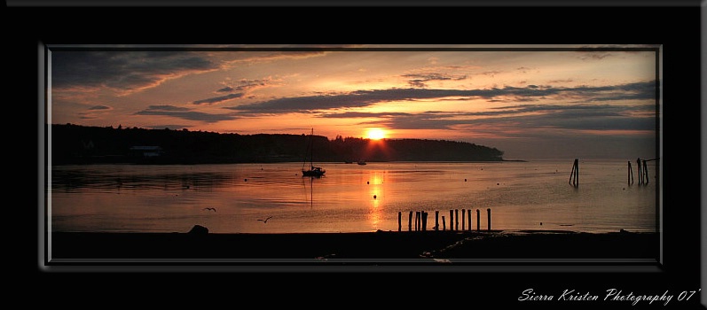 Sunrise in Maine