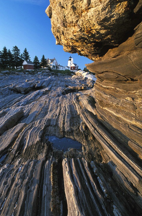 Pemaquid Lighthouse Rocks 1 - ID: 3578133 © Susan Milestone