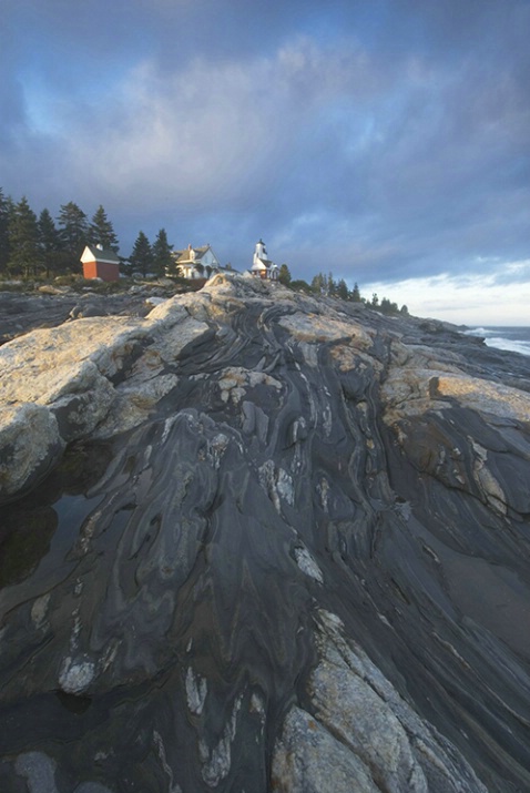 Pemaquid Lighthouse Rocks 2 - ID: 3578135 © Susan Milestone