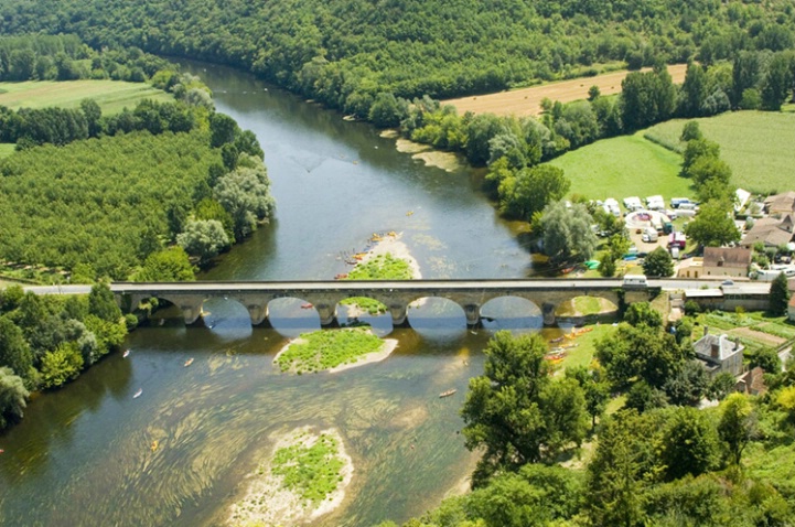 Bridge Over the Dordogne River, France - ID: 3585683 © Larry J. Citra
