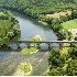 2Bridge Over the Dordogne River, France - ID: 3585683 © Larry J. Citra