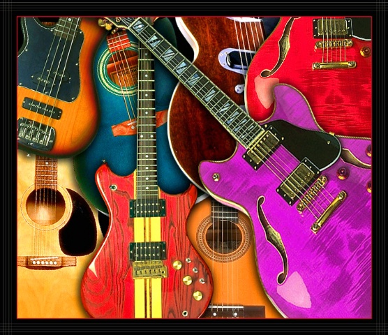 Guitar Collage