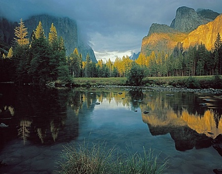 Clearing summer storm, Yosemite NP, CA