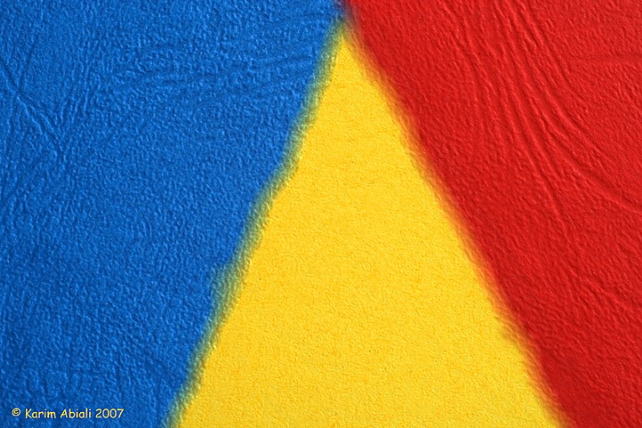 Blue, Yellow & Red