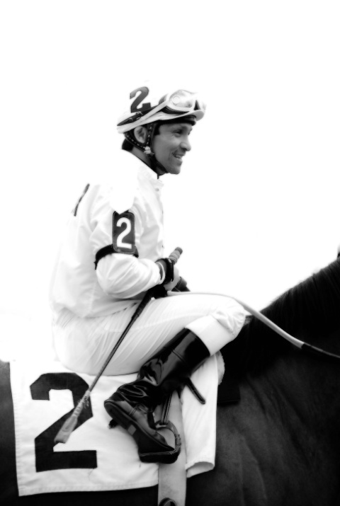 Jockey #2 Black & White