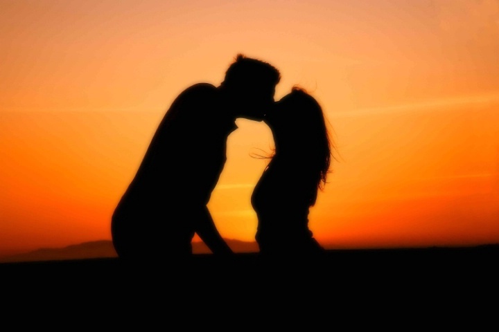 A Kiss at Sunset