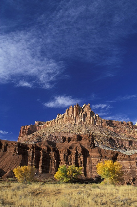 Castle Formation, Capitol Reef National Park