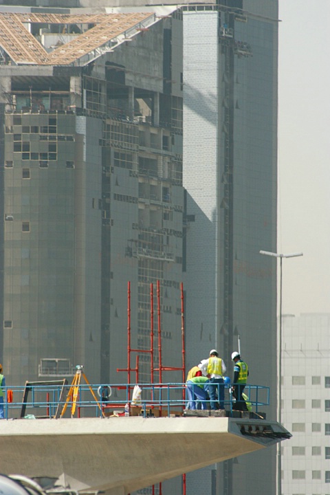 Dubai Metro Construction Workers