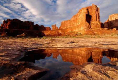 Sunrise in the Arches