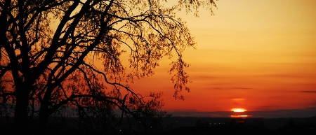 SUNSET  OVER  KANSAS