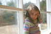 By the window