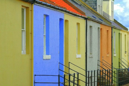 colored houses