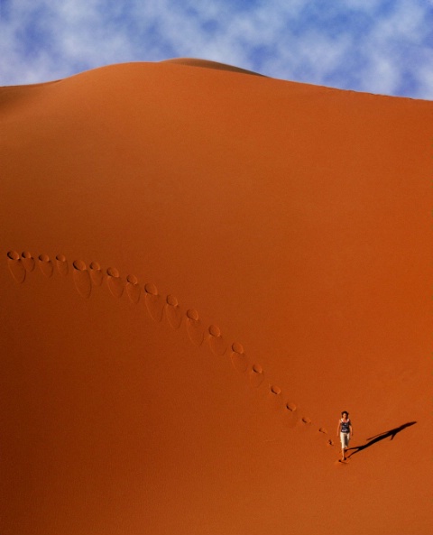 Desert   footprints