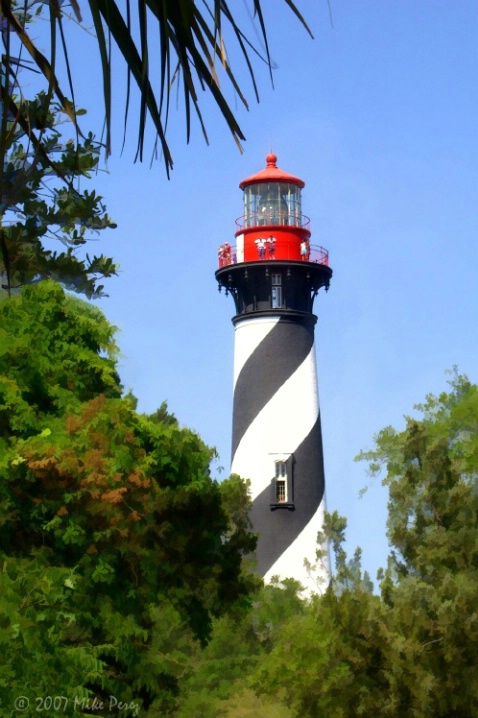 St. Augustine Lighthouse 002 - ID: 3772356 © Mike D. Perez