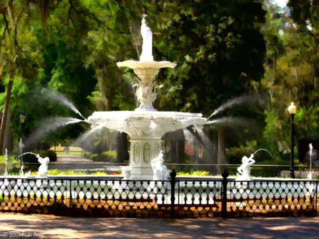 Forsyth Park Fountain - ID: 3787192 © Mike D. Perez
