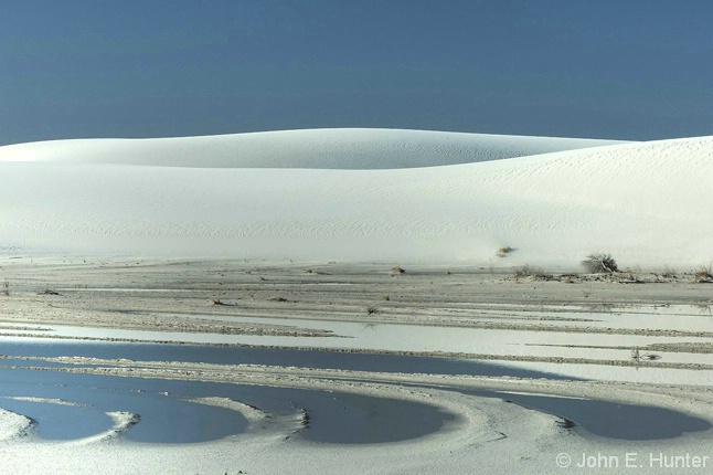 White Sands After a Rain Storm - ID: 3804632 © John E. Hunter