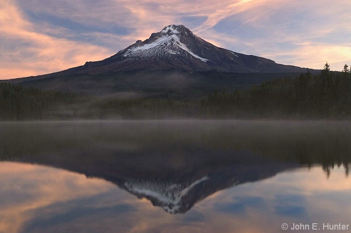 Mt. Hood at Dawn - ID: 3804643 © John E. Hunter
