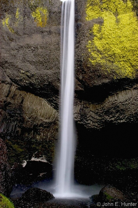 Columbia Gorge Waterfall - ID: 3804653 © John E. Hunter
