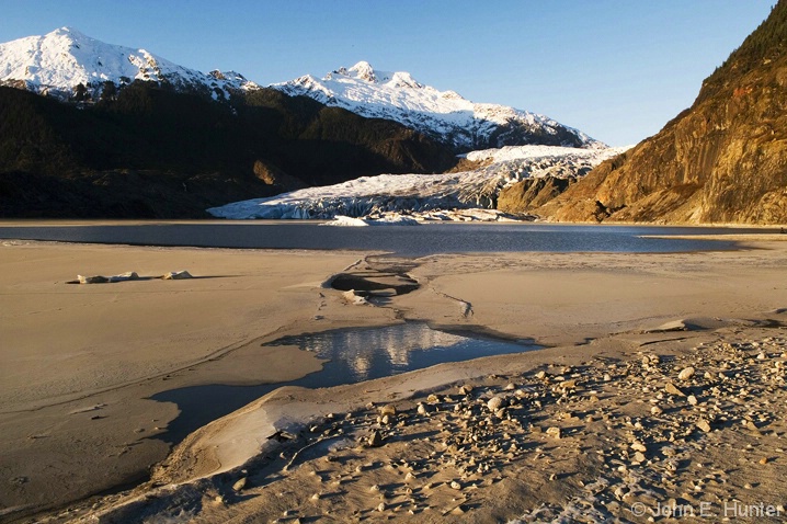 Mendenhall Glacier in the Morning - ID: 3804659 © John E. Hunter