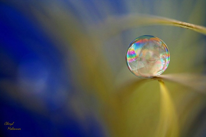 Girl in a Bubble