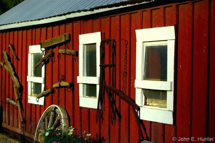 Barn Windows - ID: 3833867 © John E. Hunter