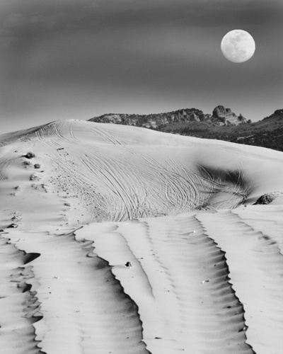 Moonrise over Dunes