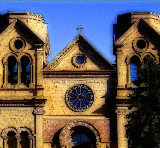 Cathedral in Santa Fe, NM