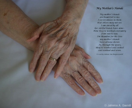 "My Mother's Hands"