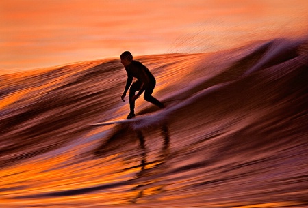 Surfing Liquid Gold