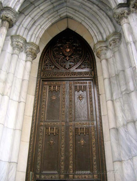 Arched entrance