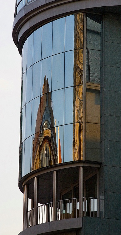 Reflection of church